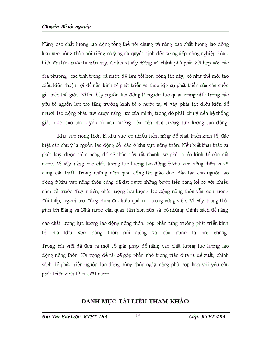 image for page Chất lượng lực lượng lao động nông thôn- thực trạng và giải pháp