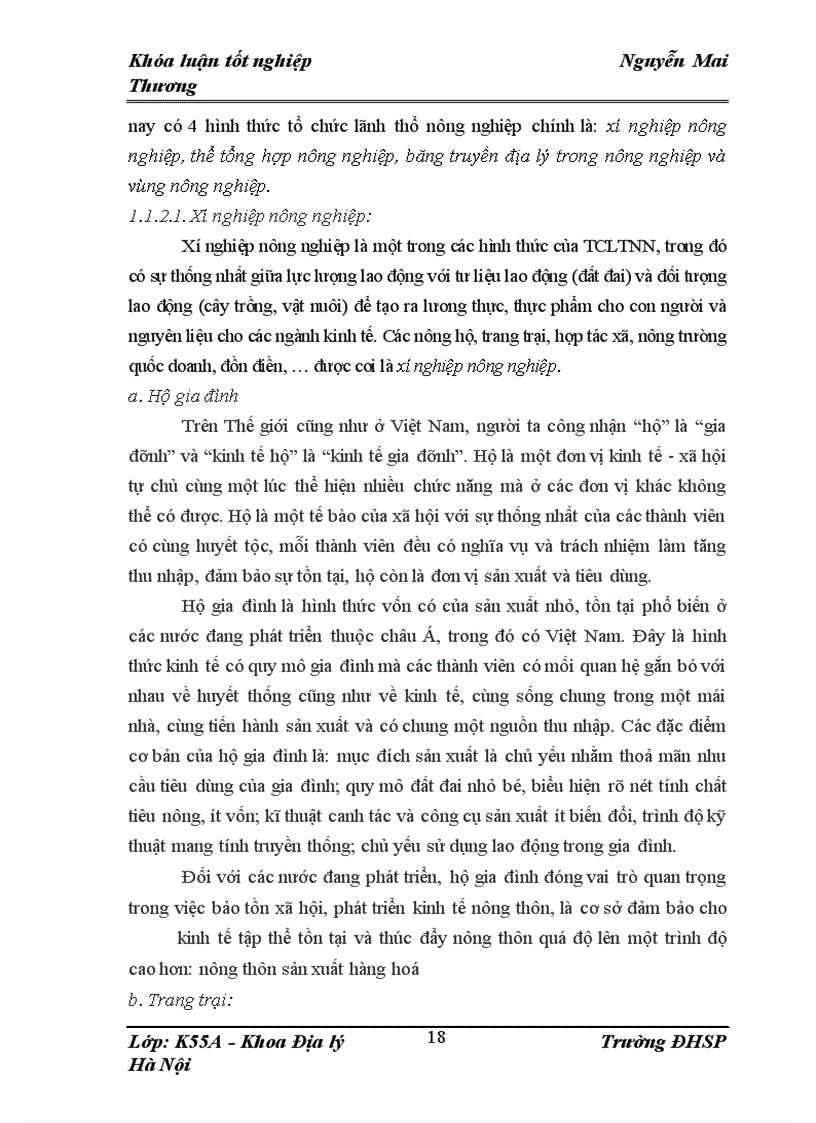 image for page Định hướng tổ chức lãnh thổ nông nghiệp tỉnh Yên Bái