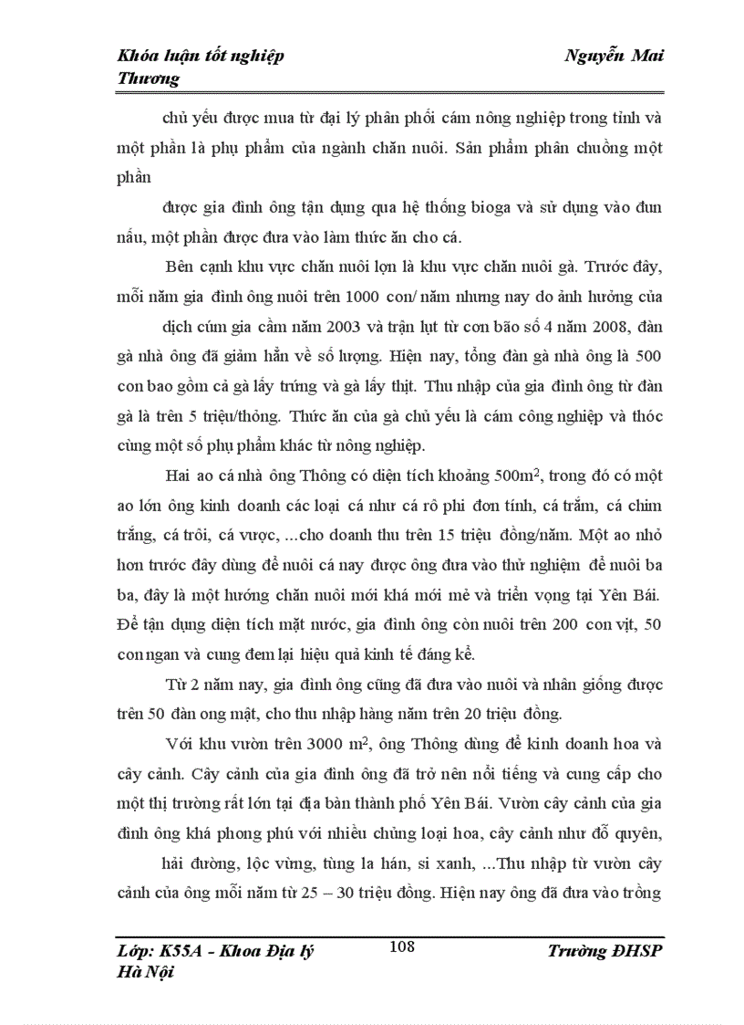 image for page Định hướng tổ chức lãnh thổ nông nghiệp tỉnh Yên Bái