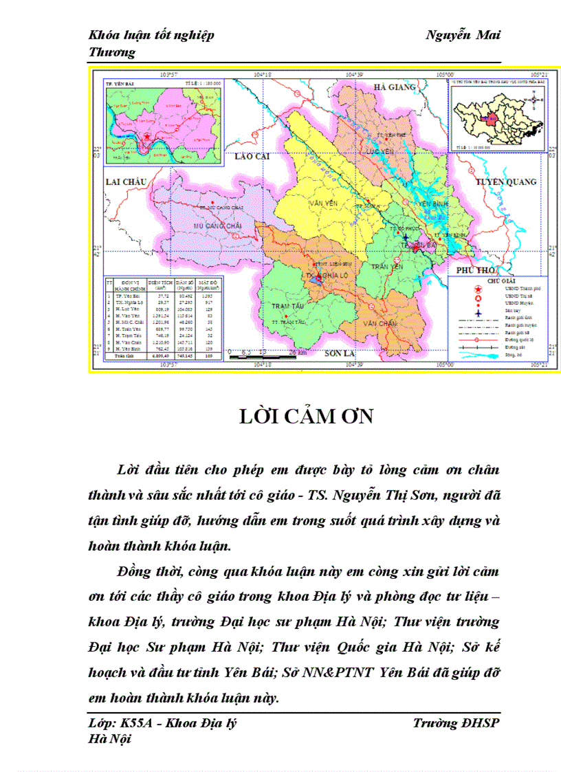 image for page Định hướng tổ chức lãnh thổ nông nghiệp tỉnh Yên Bái