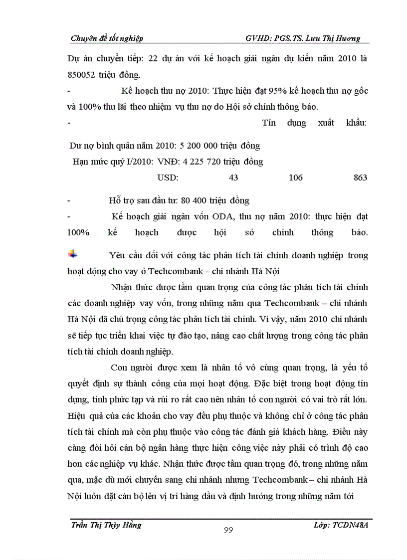 image for page Hoàn thiện nội dung phân tích tài chính doanh nghiệp trong hoạt động cho vay của Ngân hàng Kỹ thương chi nhánh Hà Nội – Techcombank chi nhánh Hà Nội