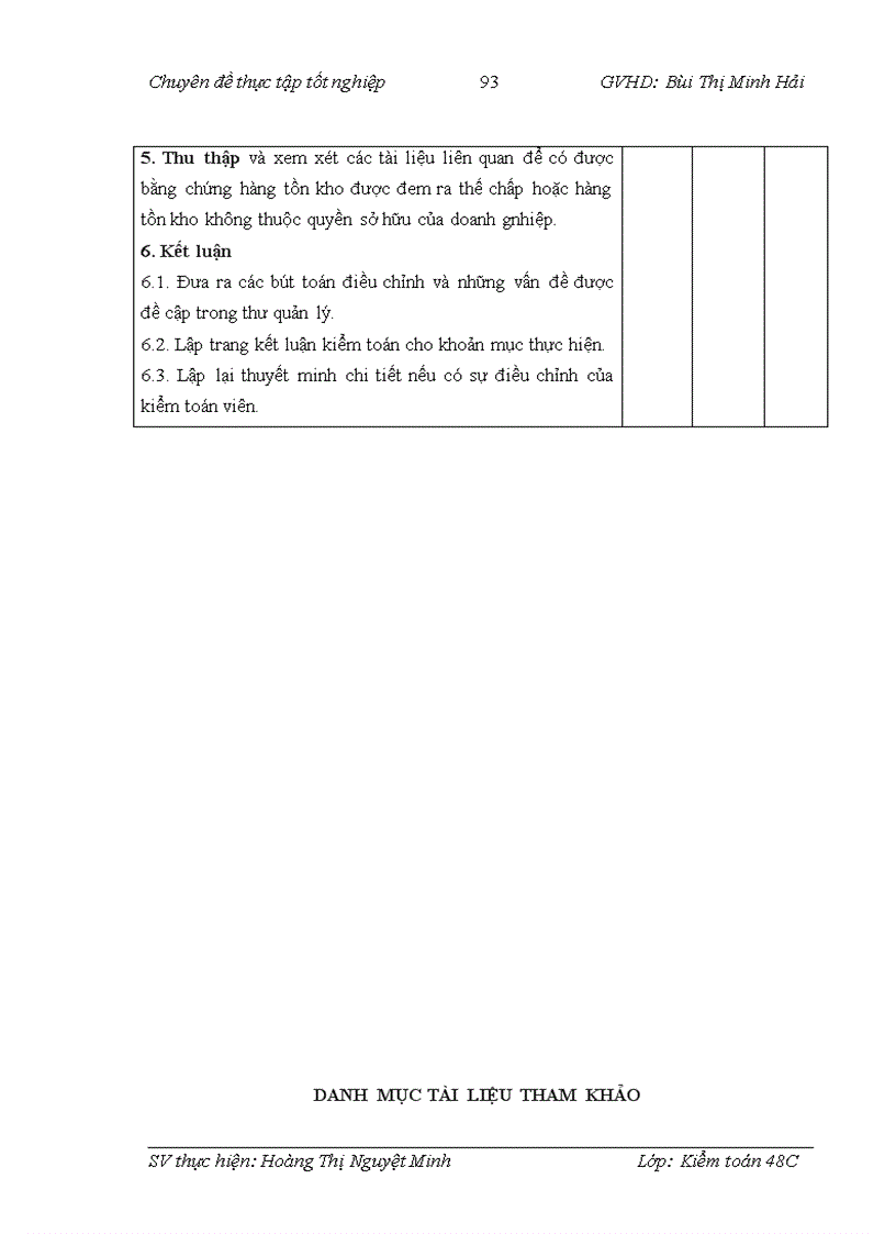 image for page Nhận xét và các giải pháp hoàn thiện kiểm toán khoản mục hàng tồn kho trong quy trình kiểm toán Báo cáo tài chính do Công ty TNHH Kiểm toán ASC thực hiện