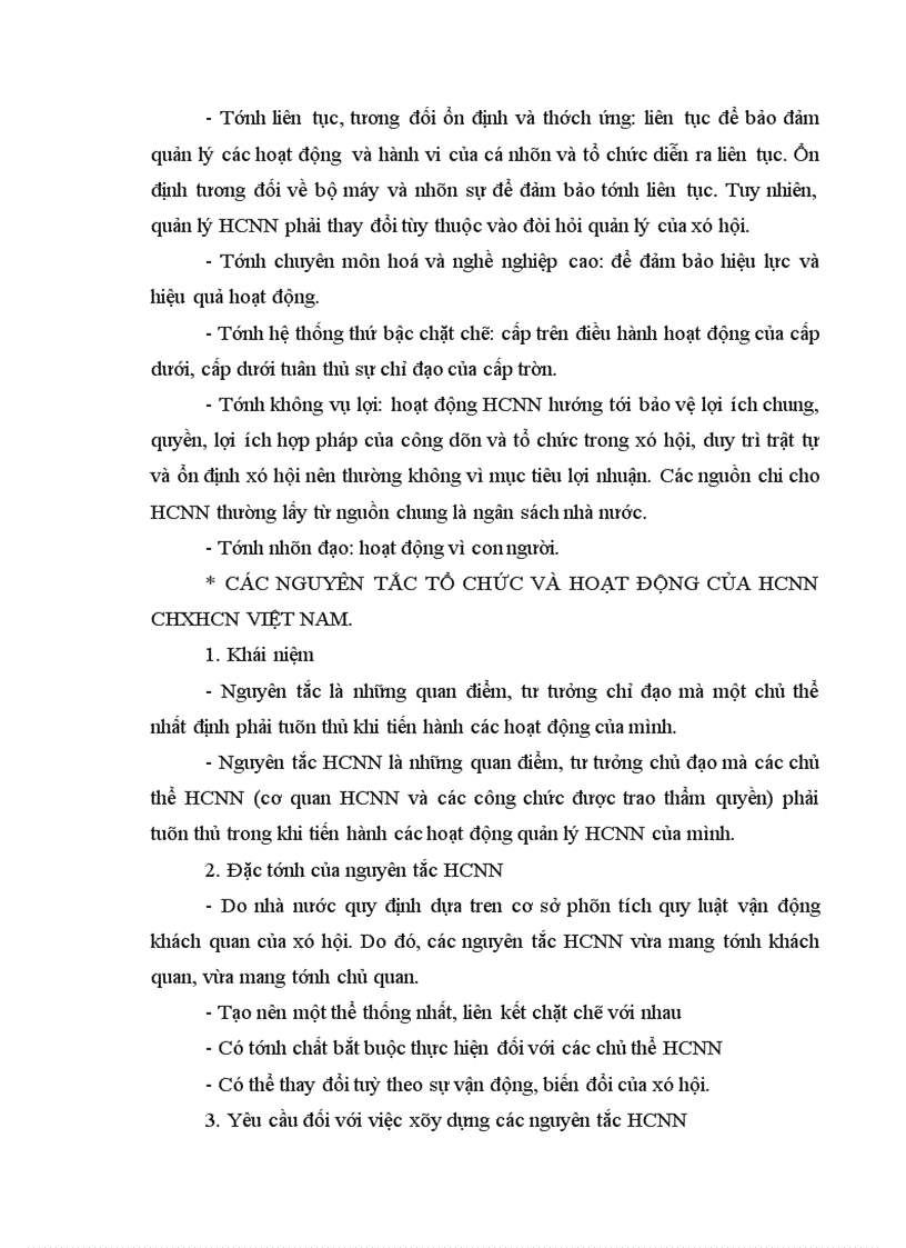 image for page Các nguyên tắc tổ chức và hoạt động của hcnn chxhcn việt nam.