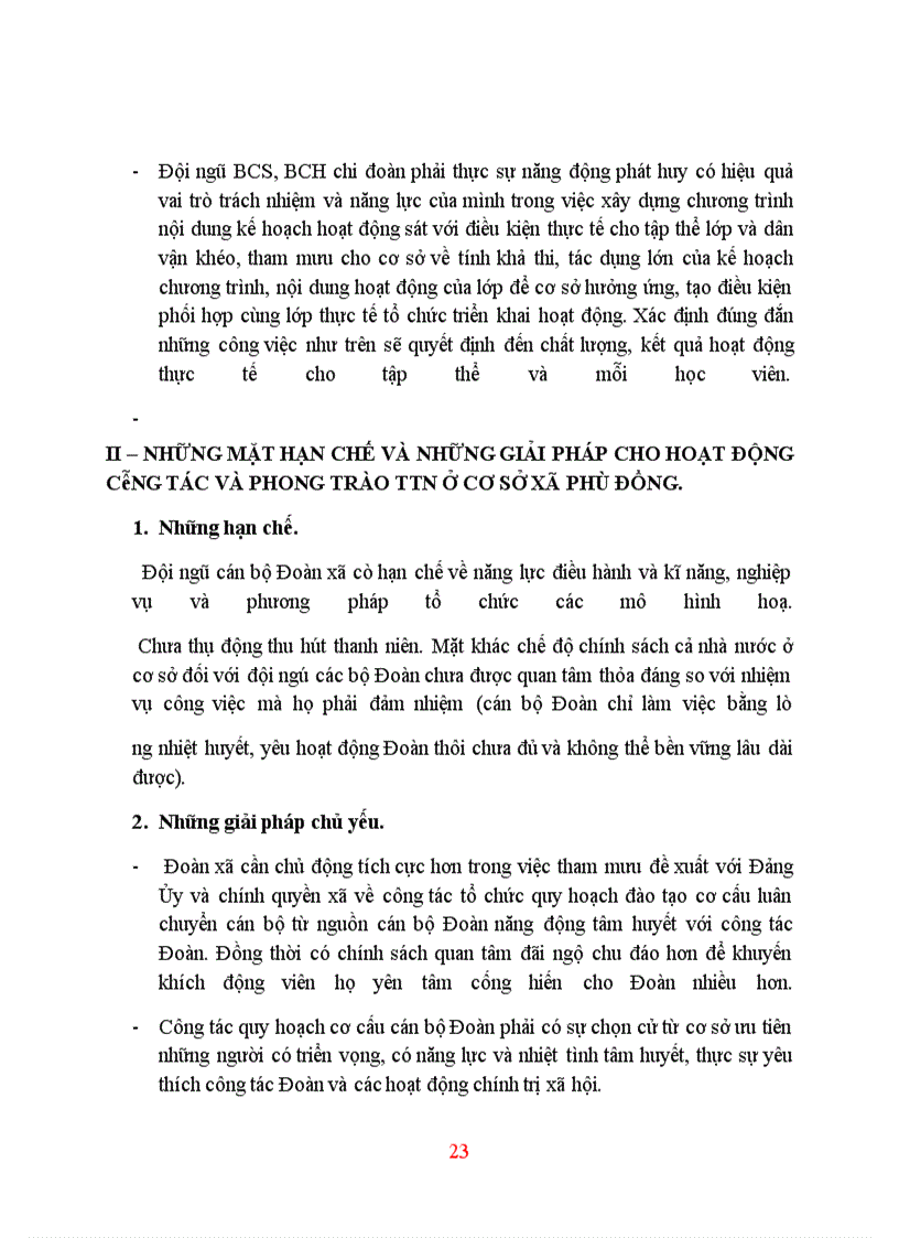 image for page Tình hình hoạt động chính trị, kinh tế, văn hóa xã hội và tình hình công tác đoàn, phong trào TTN