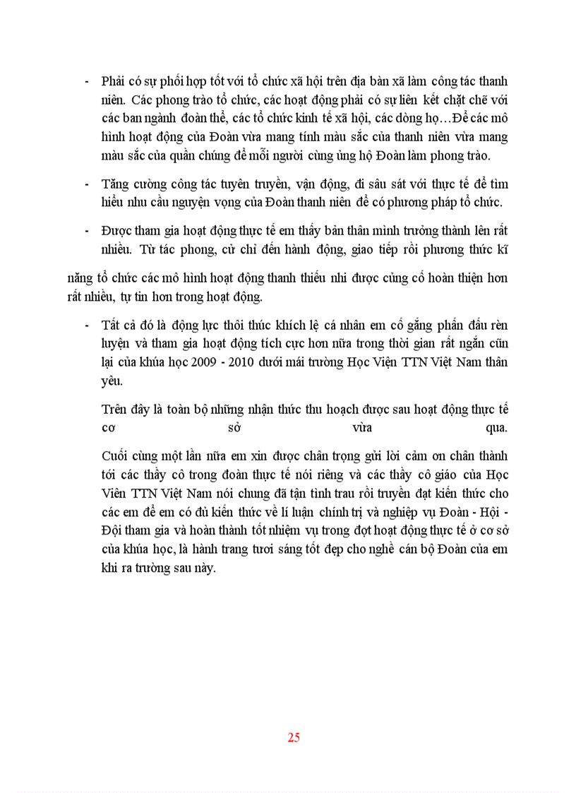 image for page Tình hình hoạt động chính trị, kinh tế, văn hóa xã hội và tình hình công tác đoàn, phong trào TTN