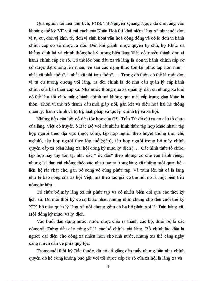 image for page Vài nét về làng xã Việt Nam và một số quyền lợi của bộ phận lý dịch/kỳ dịch trong làng xã