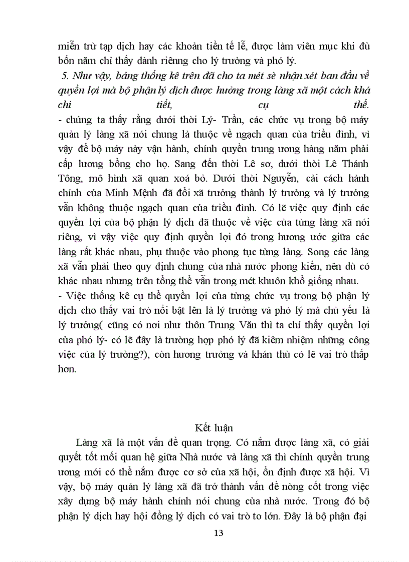 image for page Vài nét về làng xã Việt Nam và một số quyền lợi của bộ phận lý dịch/kỳ dịch trong làng xã