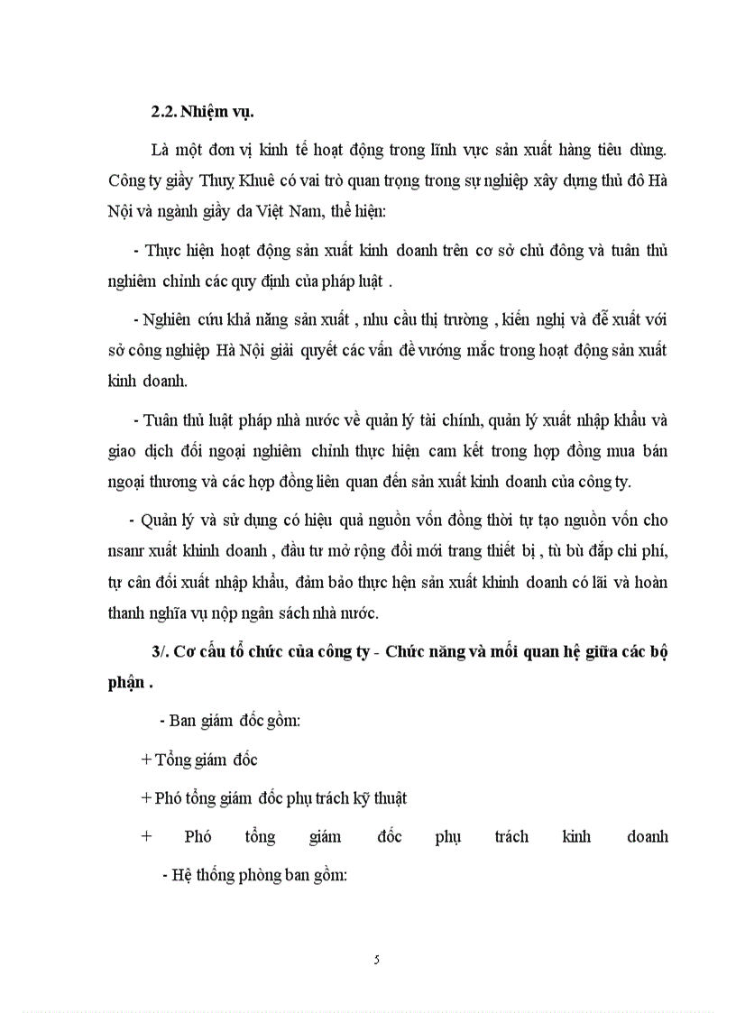 image for page Thực trạng hoạt động Sản XUất kinh doanh của công ty giầy thuỵ khuê