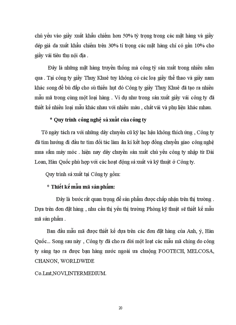 image for page Thực trạng hoạt động Sản XUất kinh doanh của công ty giầy thuỵ khuê