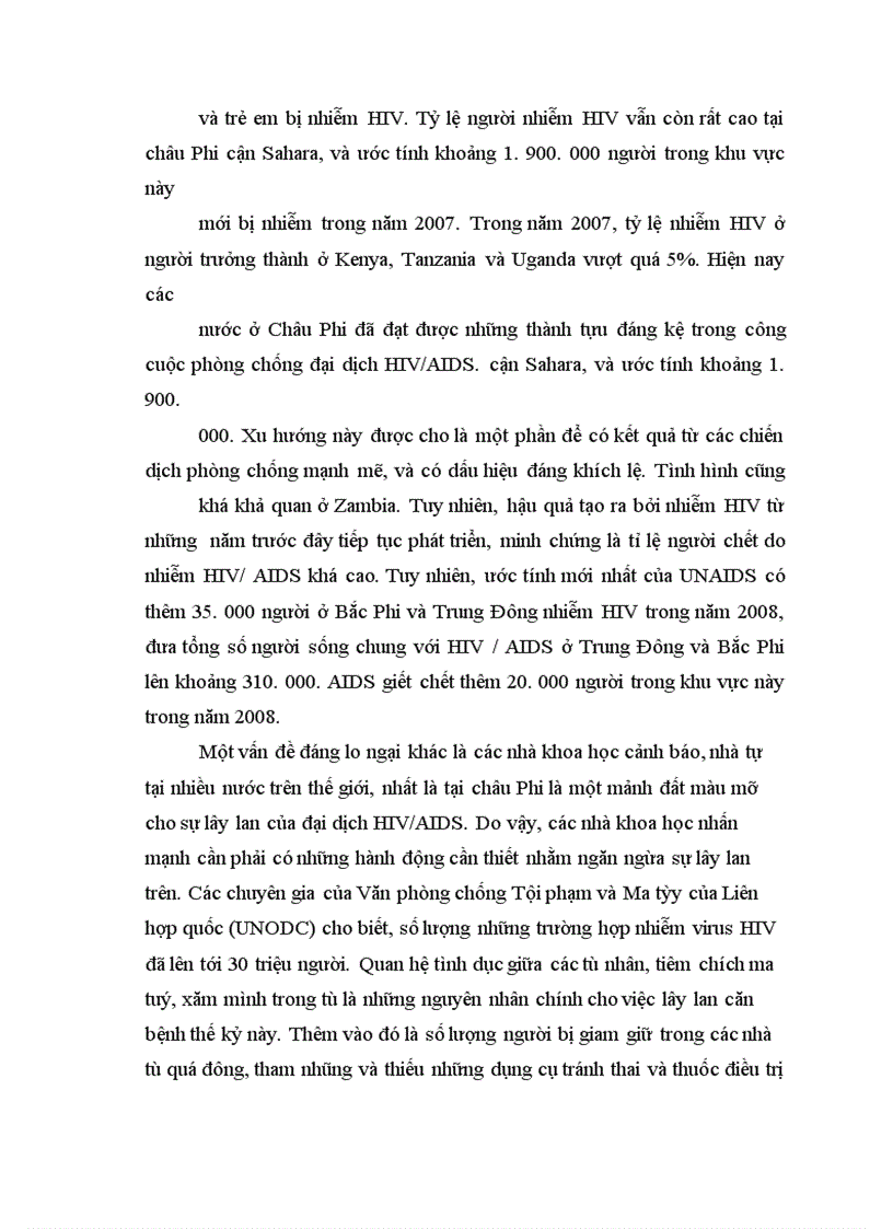 image for page Thực trạng hiv/aids trên thế giới