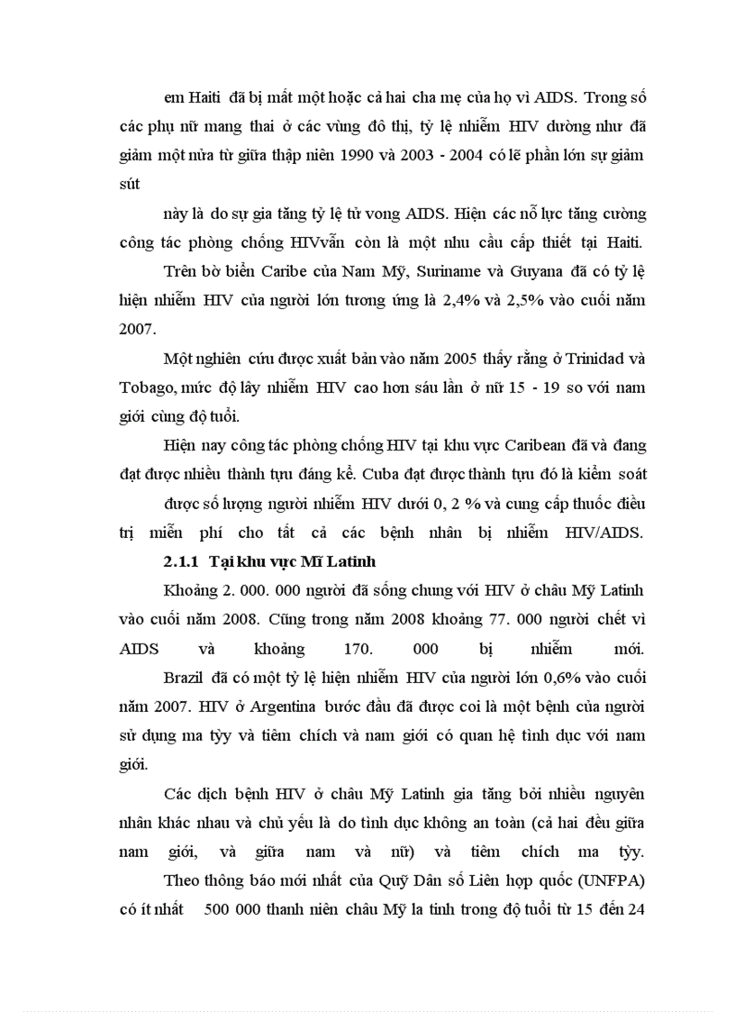 image for page Thực trạng hiv/aids trên thế giới