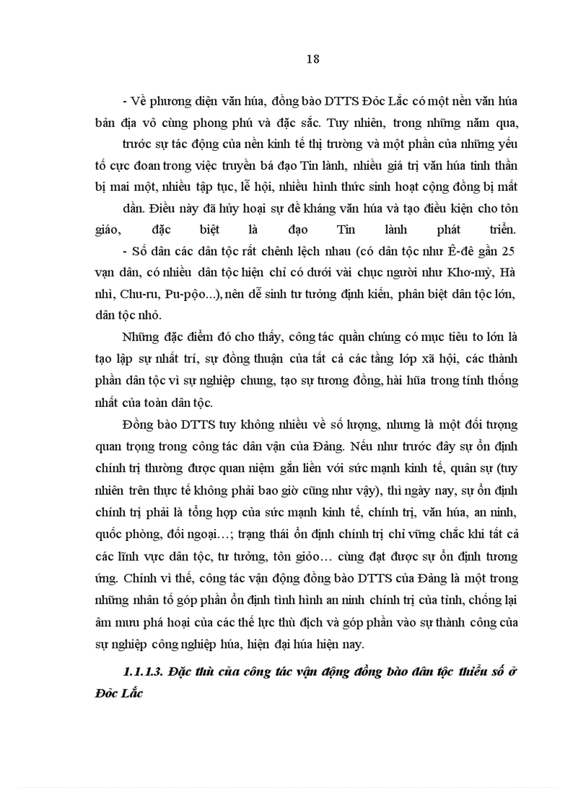 image for page Một số giải pháp và chính sách đối với vấn đề tôn giáo trong vùng đồng bào các dân tộc thiểu số tỉnh Đắc Lắc