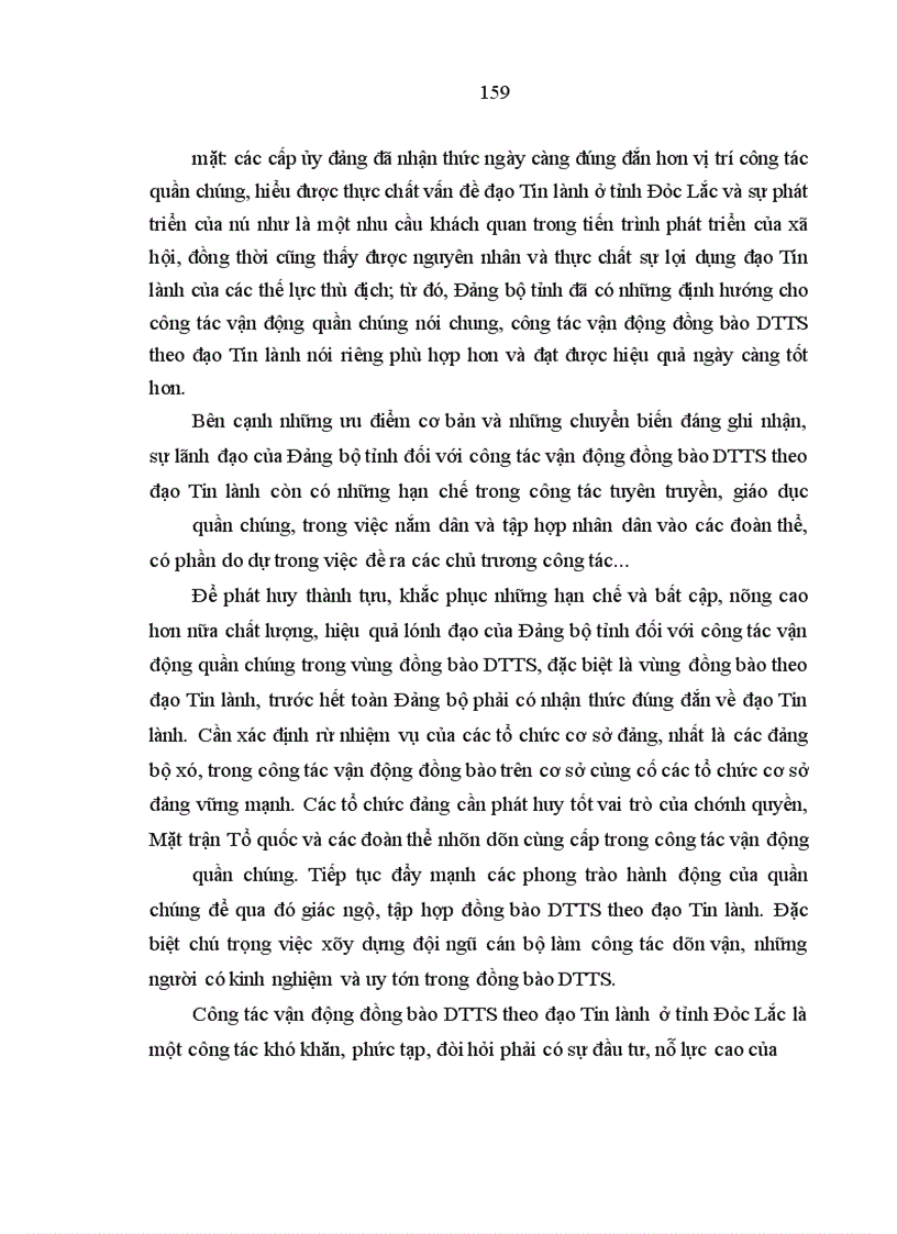 image for page Một số giải pháp và chính sách đối với vấn đề tôn giáo trong vùng đồng bào các dân tộc thiểu số tỉnh Đắc Lắc