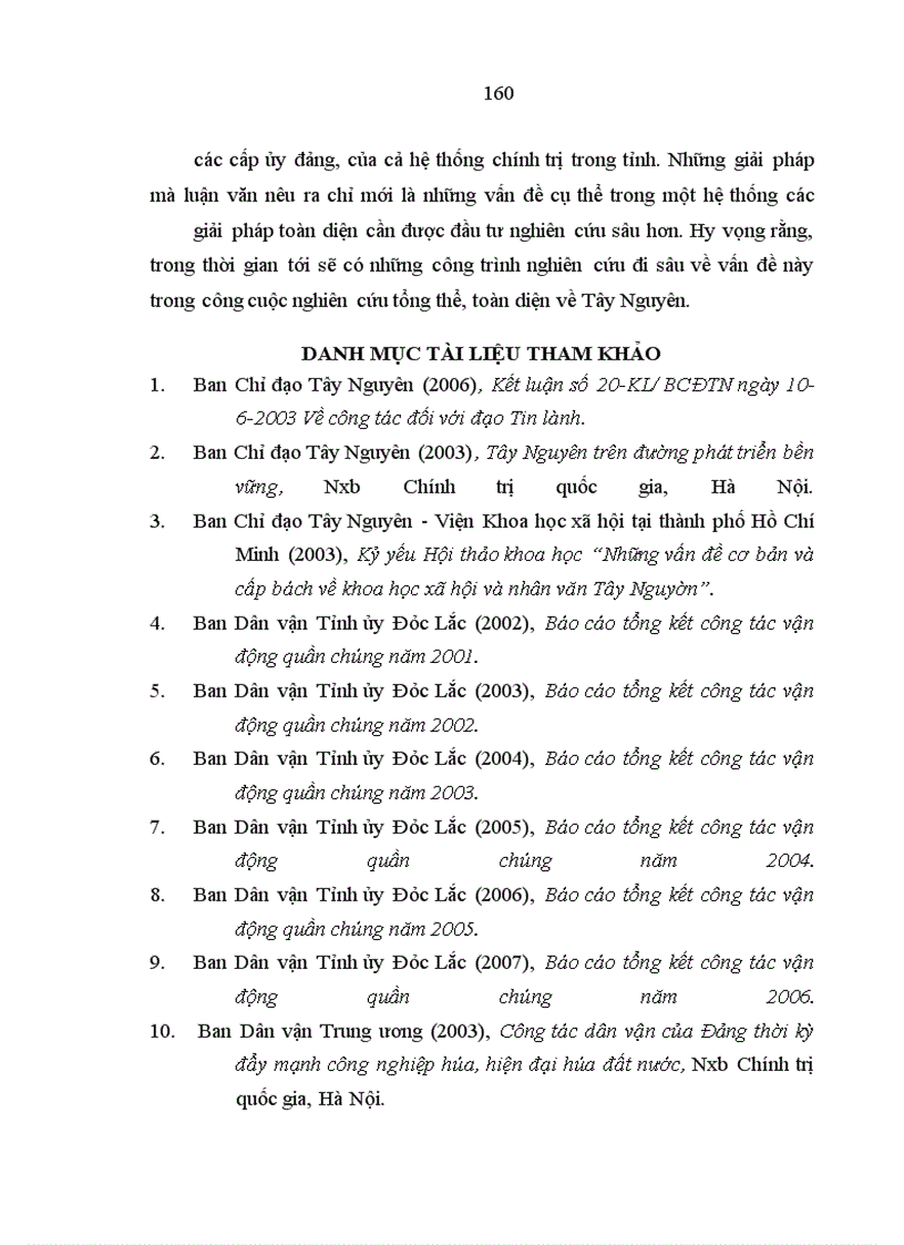 image for page Một số giải pháp và chính sách đối với vấn đề tôn giáo trong vùng đồng bào các dân tộc thiểu số tỉnh Đắc Lắc