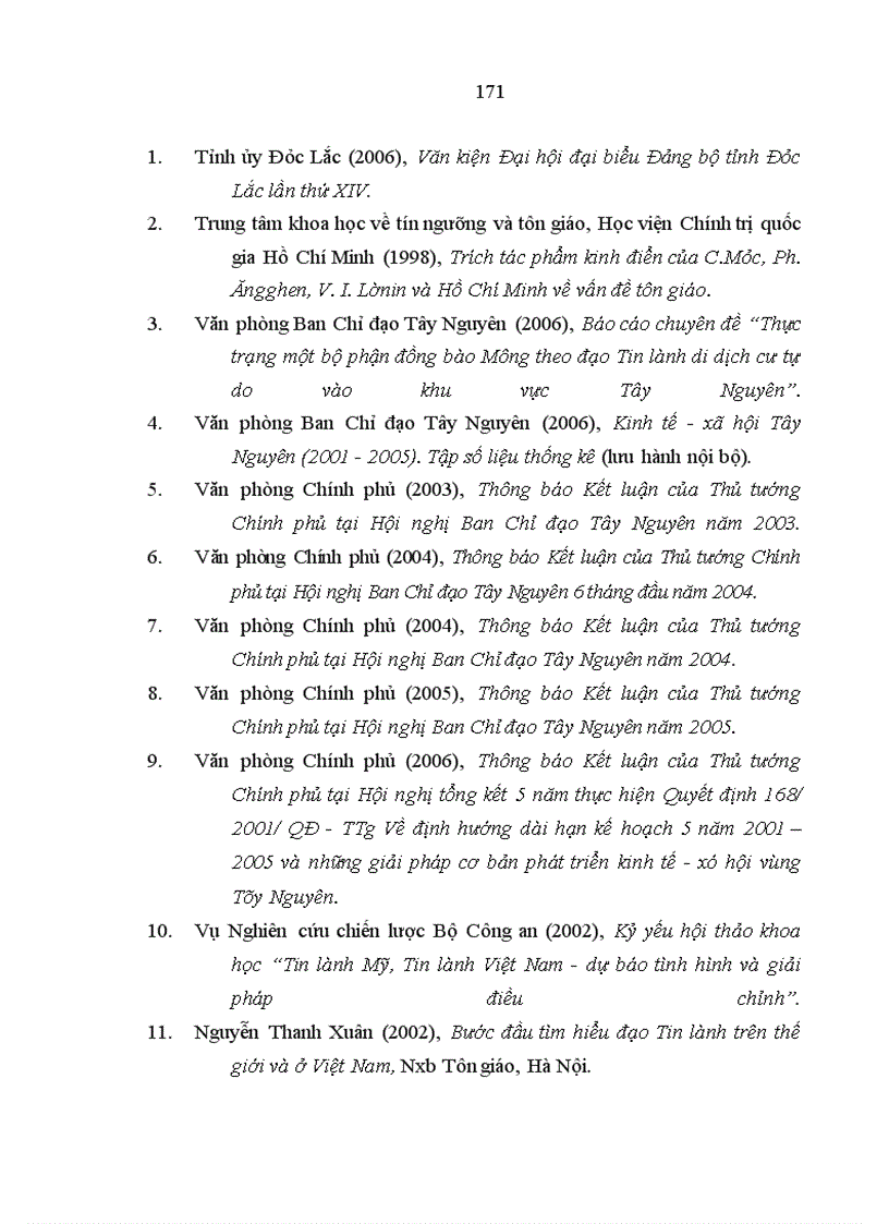 image for page Một số giải pháp và chính sách đối với vấn đề tôn giáo trong vùng đồng bào các dân tộc thiểu số tỉnh Đắc Lắc