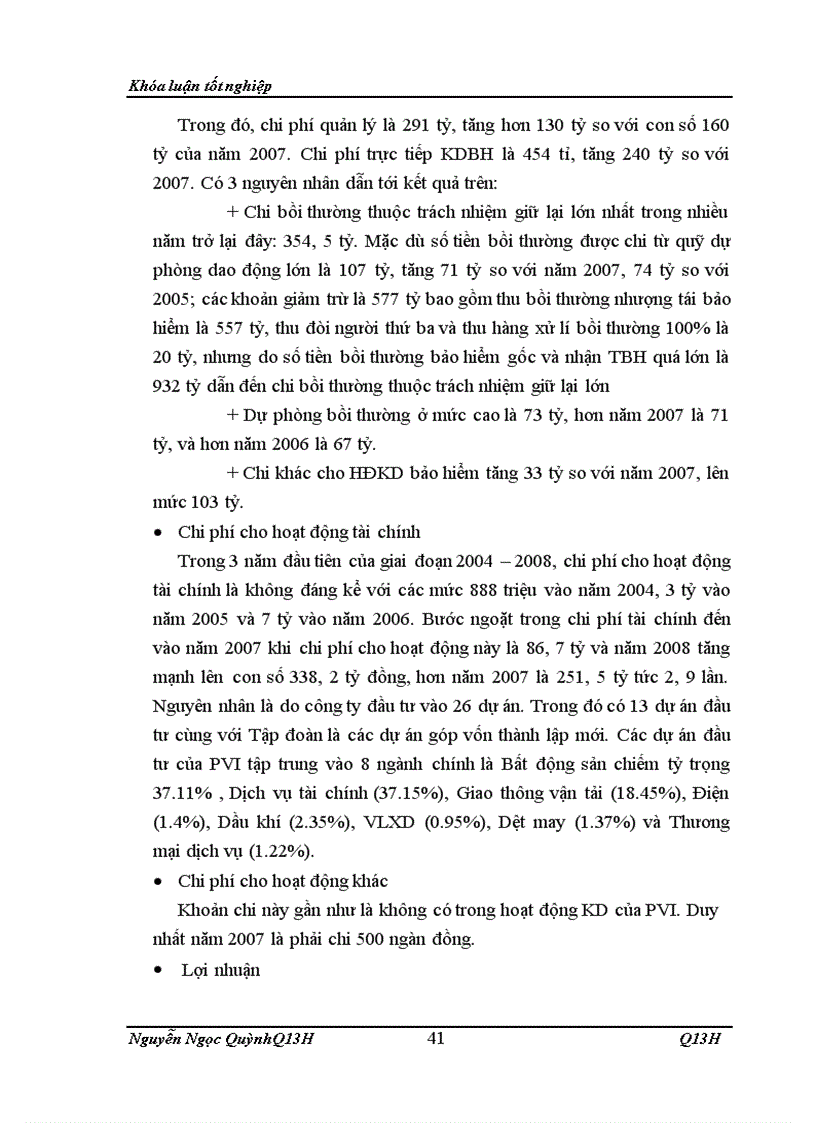 image for page Đánh giá kết quả và hiệu quả kinh doanh của Tổng công ty Cổ phần Bảo hiểm dầu khí Việt Nam