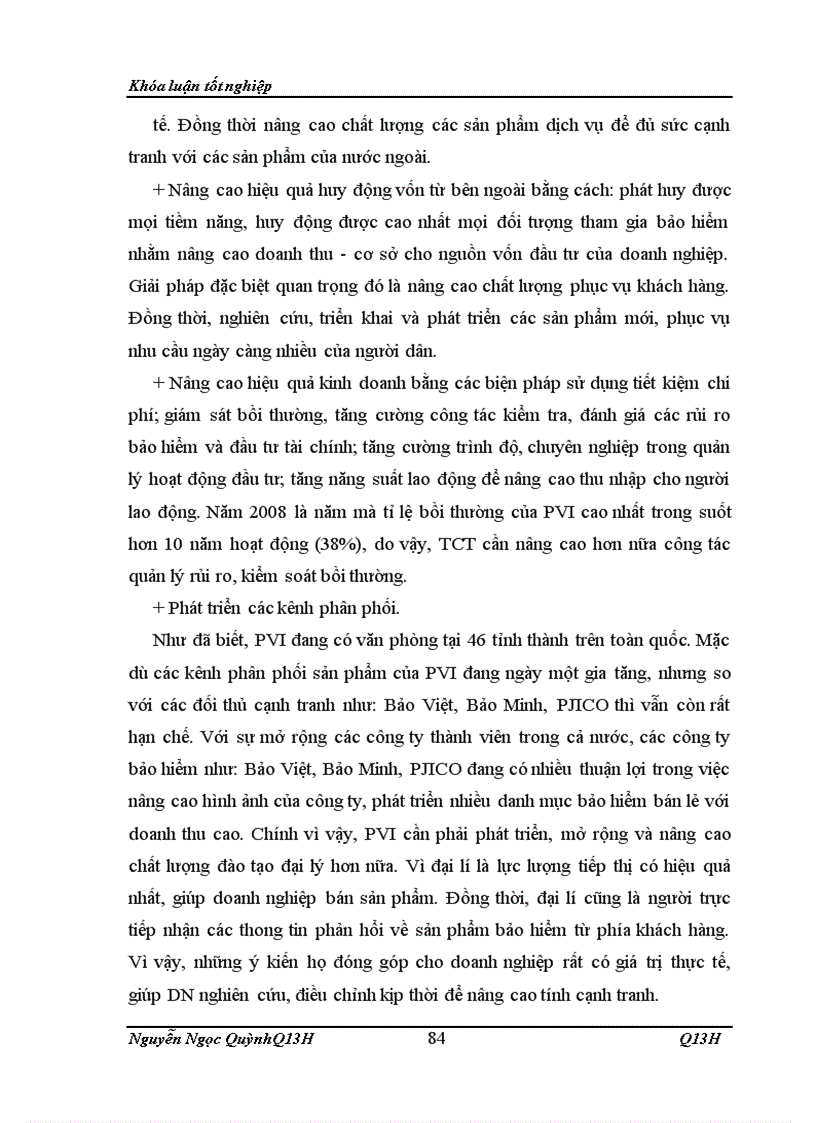 image for page Đánh giá kết quả và hiệu quả kinh doanh của Tổng công ty Cổ phần Bảo hiểm dầu khí Việt Nam