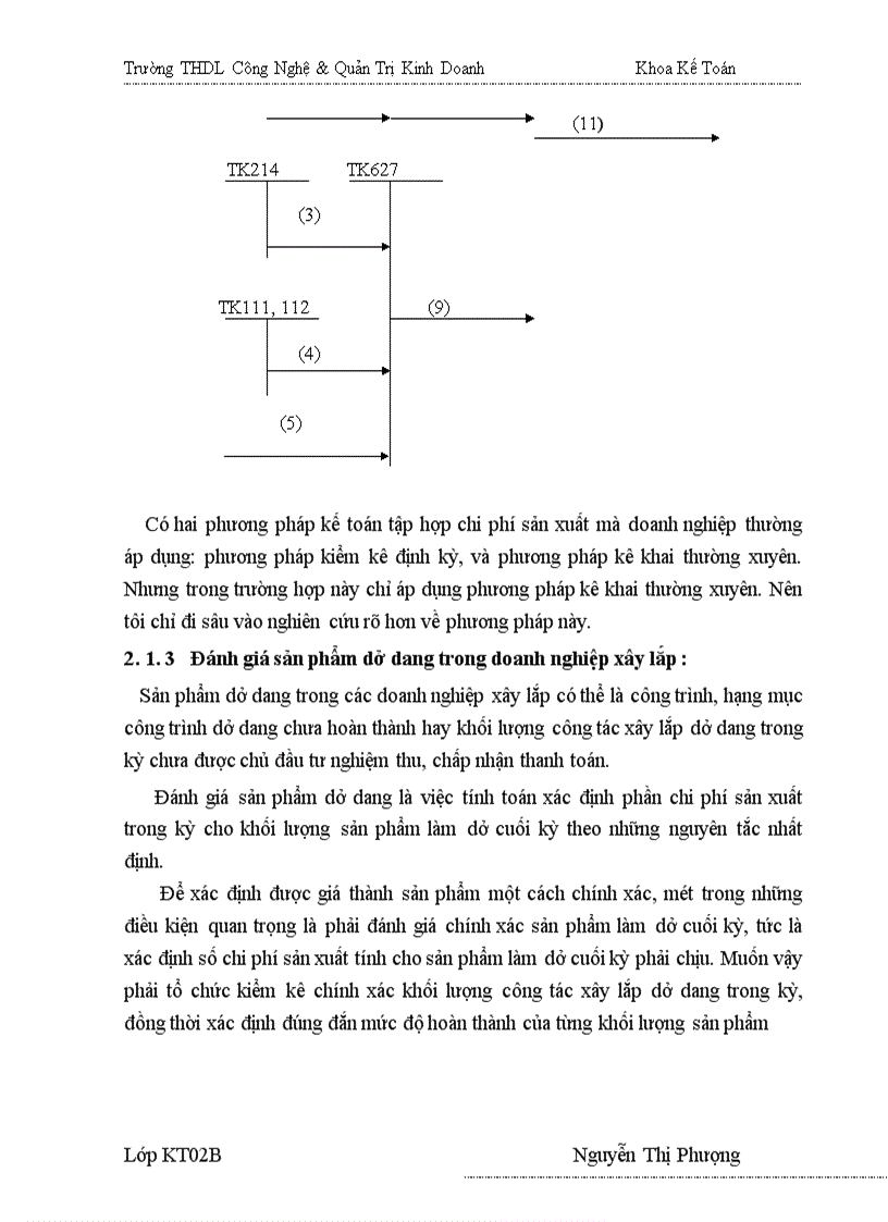 image for page Kế toán chi phí và tính giá thành sản phẩm