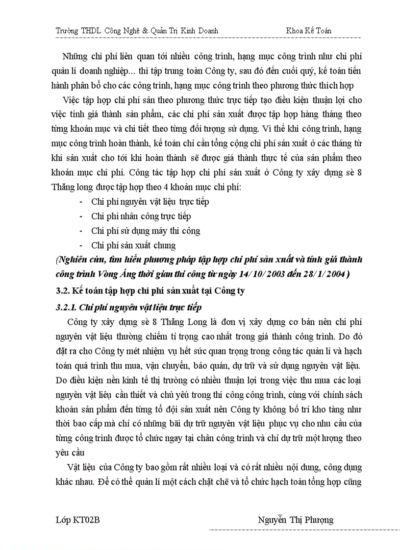 image for page Kế toán chi phí và tính giá thành sản phẩm