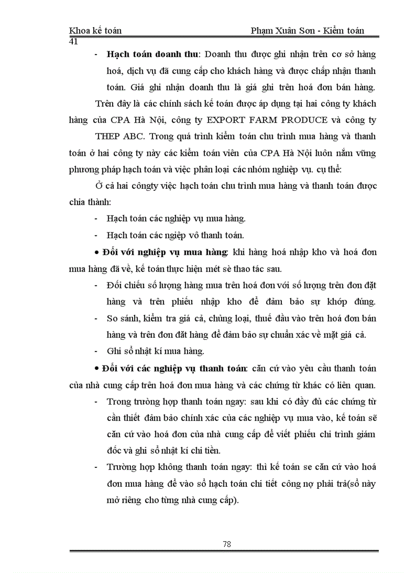 image for page Thực trạng kiểm toán chu trình mua hàng và thanh toán của khách hàng tại công ty kiểm toán kế toán và kiểm toán hà nội