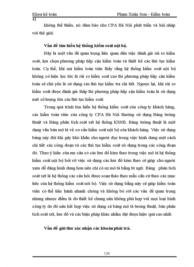 image for page Thực trạng kiểm toán chu trình mua hàng và thanh toán của khách hàng tại công ty kiểm toán kế toán và kiểm toán hà nội