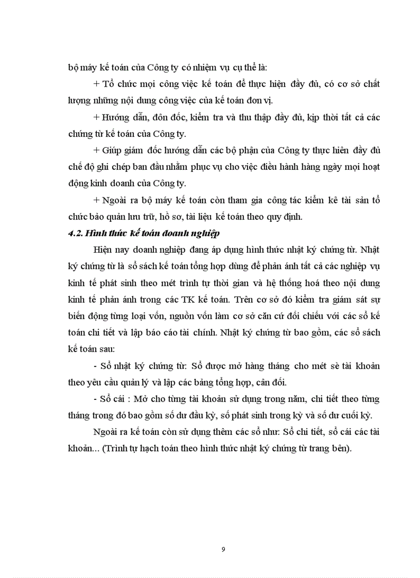 image for page Chức năng nhiệm vụ, đặc điểm tổ chức sản xuất kinh doanh và công tác tổ chức kế toán tài chính của Công ty Bách hoá Hà Nội