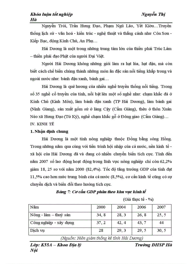 image for page Ứng dụng công nghệ thông tin trong dạy học Địa lí địa phương tỉnh Hải Dương