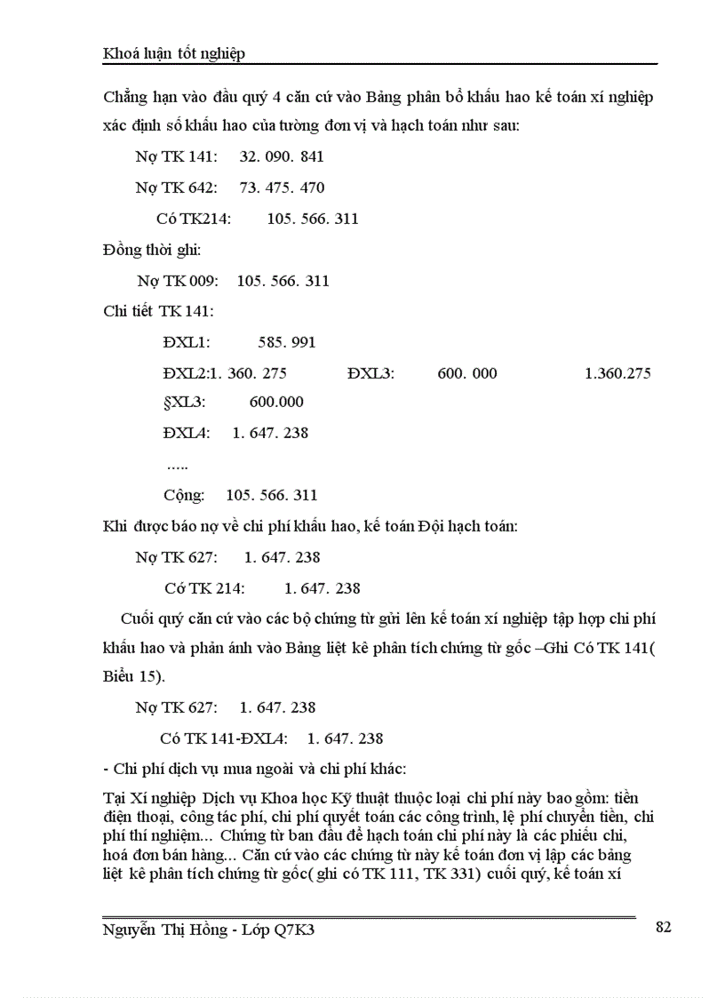 image for page Hoàn thiện công tác kế toán tập hợp chi phí sản xuất và tính giá thành sản phẩm tại Xí nghiệp Dịch vụ Khoa học Kỹ thuật
