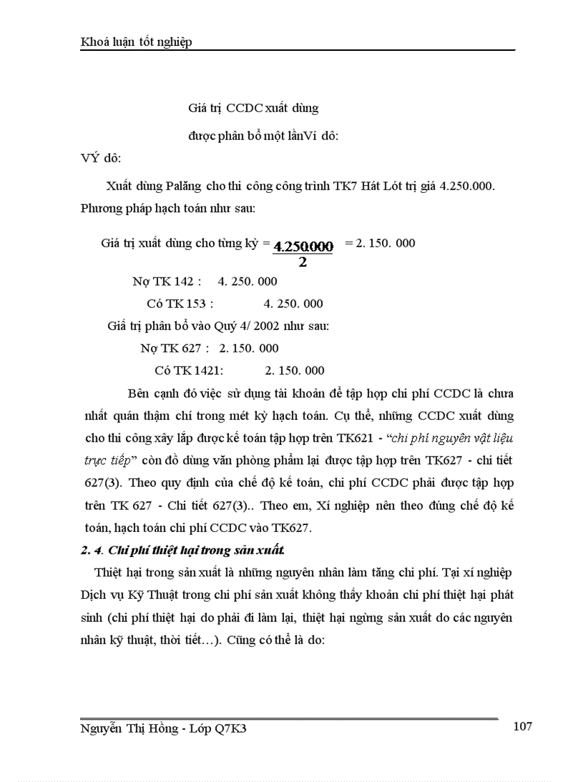 image for page Hoàn thiện công tác kế toán tập hợp chi phí sản xuất và tính giá thành sản phẩm tại Xí nghiệp Dịch vụ Khoa học Kỹ thuật