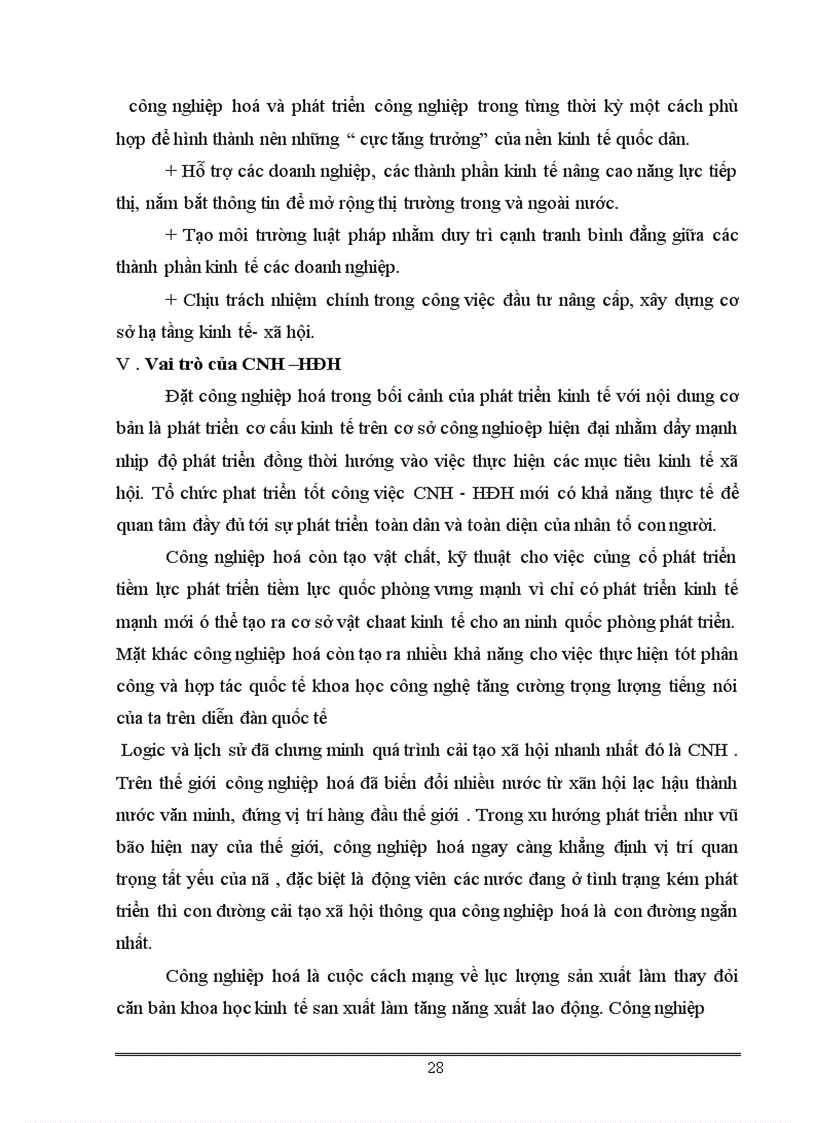 image for page Nội dung cơ bản của sự nghiệp CNH- HĐH ở nước ta trong các thời kỳ