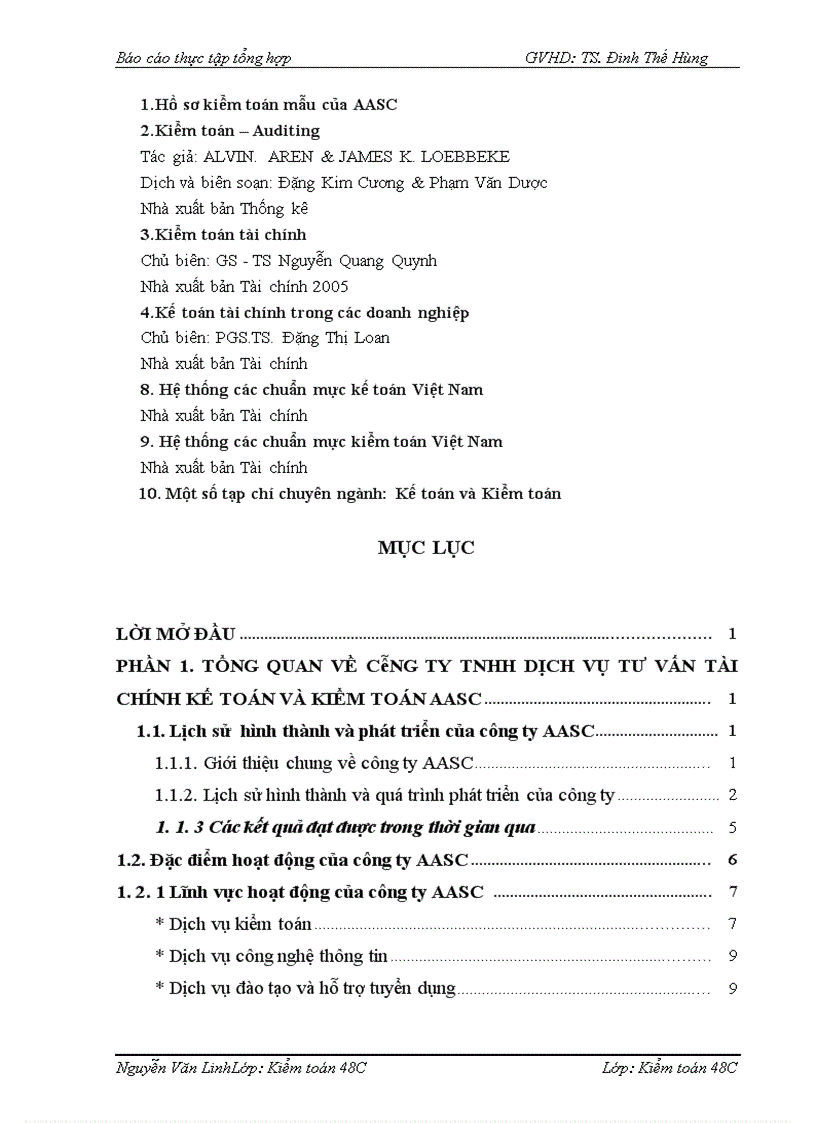 image for page Đặc điểm tổ chức kiểm toán của công ty TNHH Dịch vụ Tư vấn Tài Chính Kế toán và Kiểm toán AASC