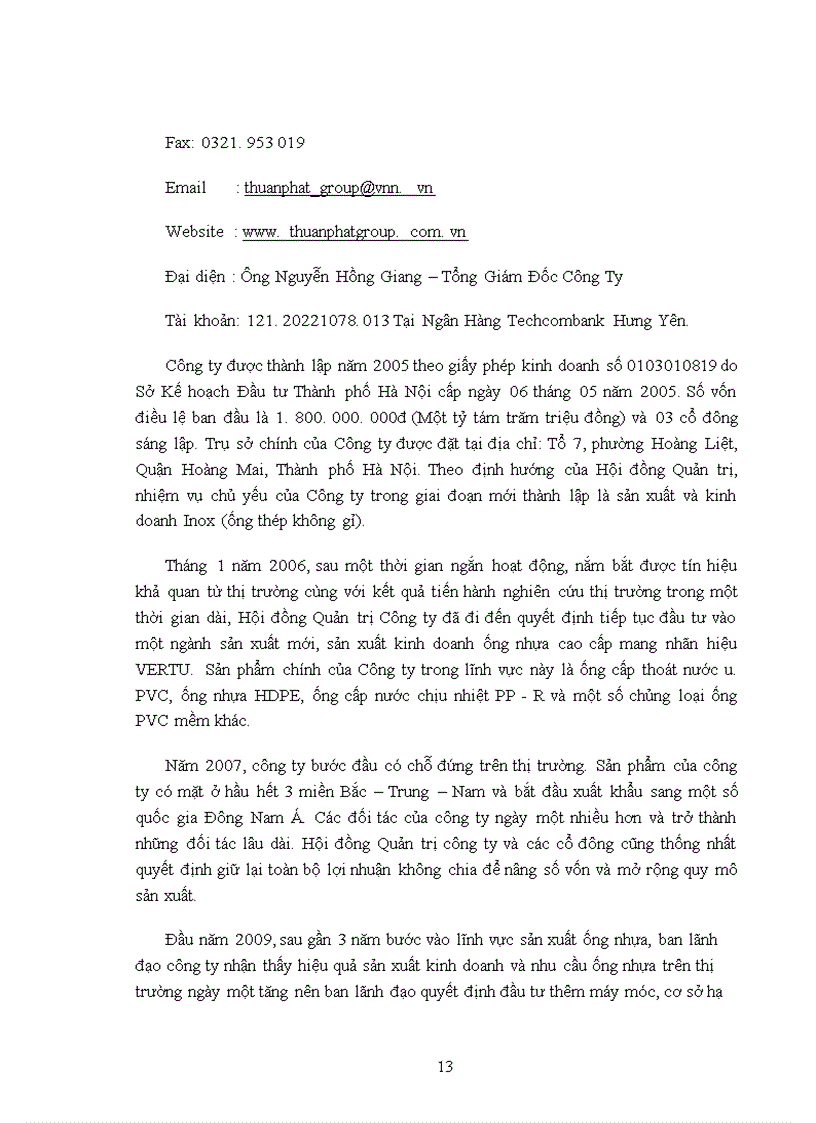 image for page Giải pháp nâng cao khả năng cạnh tranh của sản phẩm ống nhựa cao cấp VERTU của công ty cổ phần đầu tư xuất nhập khẩu Thuận