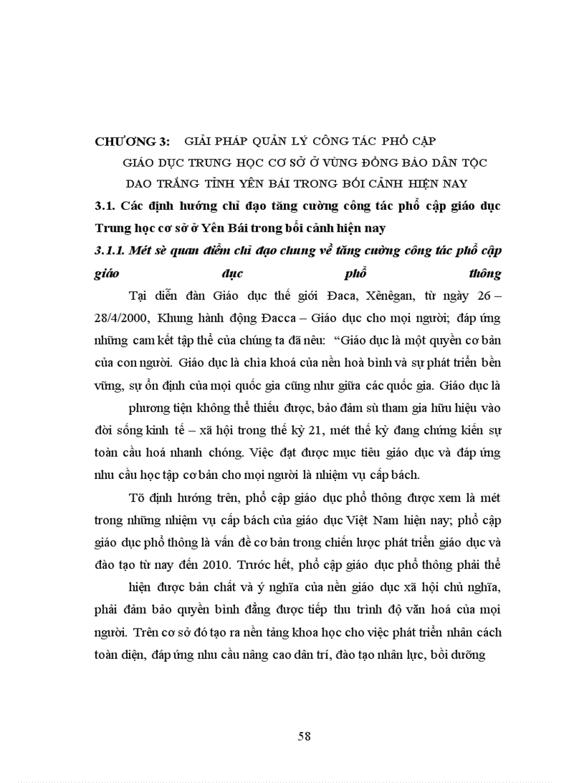 image for page Giải pháp quản lý công tác phổ cập giáo dục Trung học cơ sở ở vùng đồng bào dân tộc Dao Trắng tỉnh Yên Bái trong bối cảnh hiện nay