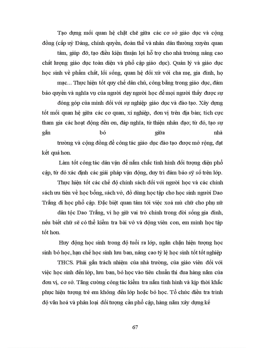 image for page Giải pháp quản lý công tác phổ cập giáo dục Trung học cơ sở ở vùng đồng bào dân tộc Dao Trắng tỉnh Yên Bái trong bối cảnh hiện nay