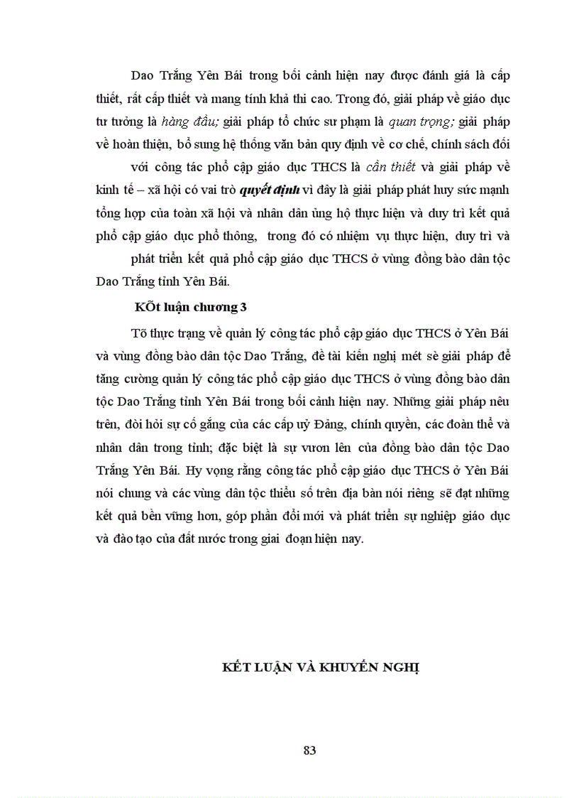 image for page Giải pháp quản lý công tác phổ cập giáo dục Trung học cơ sở ở vùng đồng bào dân tộc Dao Trắng tỉnh Yên Bái trong bối cảnh hiện nay