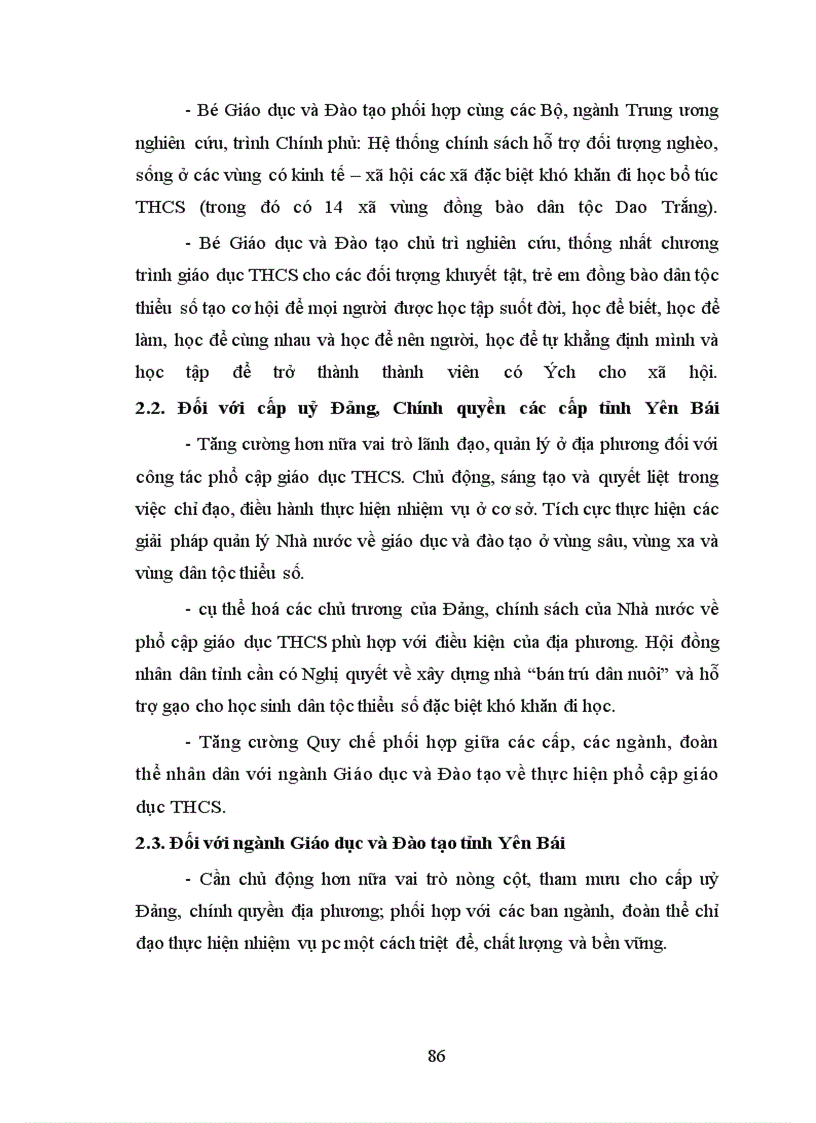 image for page Giải pháp quản lý công tác phổ cập giáo dục Trung học cơ sở ở vùng đồng bào dân tộc Dao Trắng tỉnh Yên Bái trong bối cảnh hiện nay