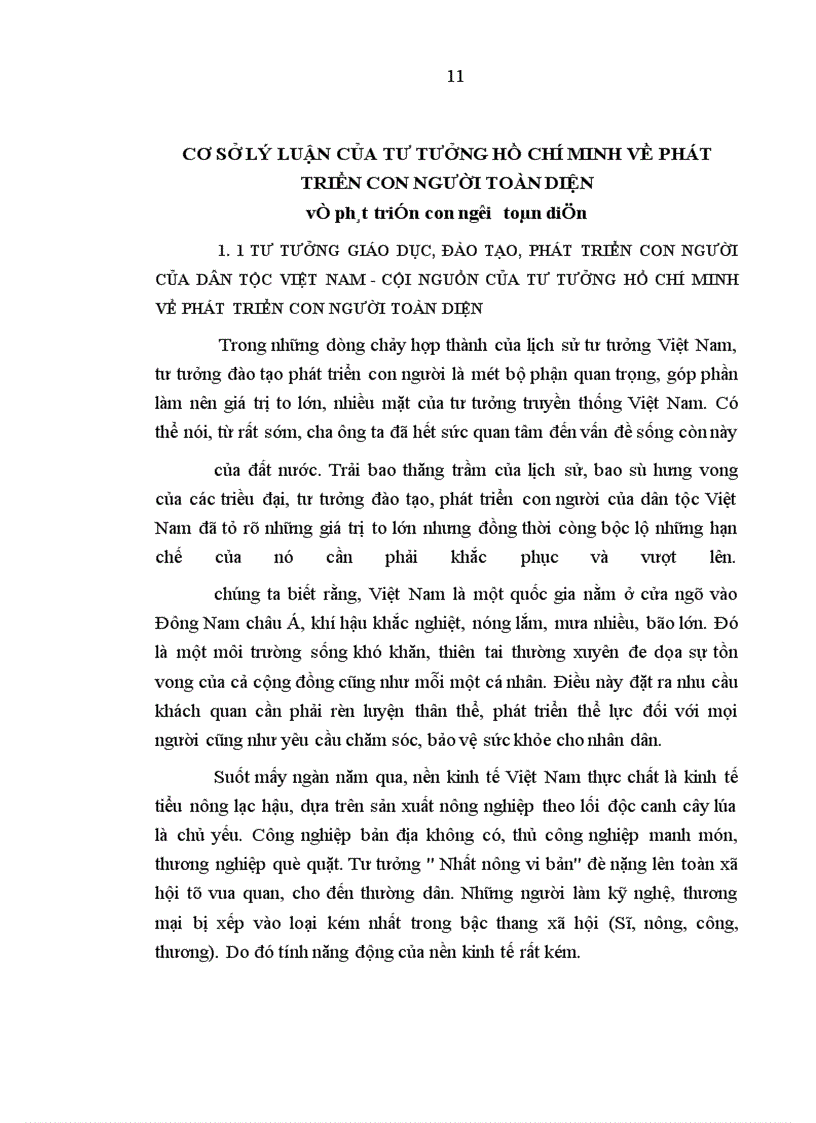 image for page Phát triển con người toàn diện- một tư tưởng đặc sắc về con người của Hồ Chí Minh