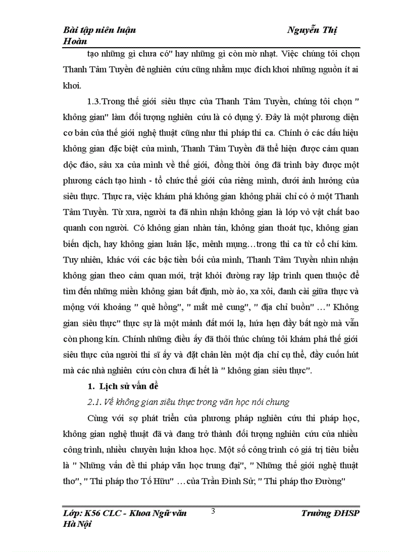 image for page Không gian siêu thực và cảm quan về thế giới trong thơ Thanh Tâm Tuyền