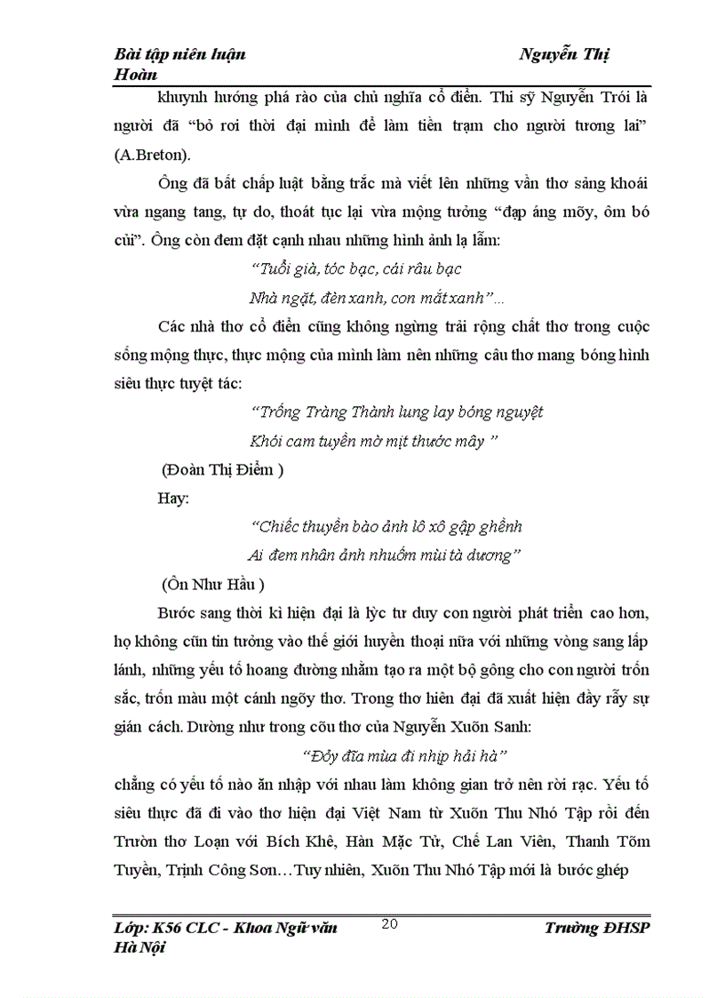 image for page Không gian siêu thực và cảm quan về thế giới trong thơ Thanh Tâm Tuyền