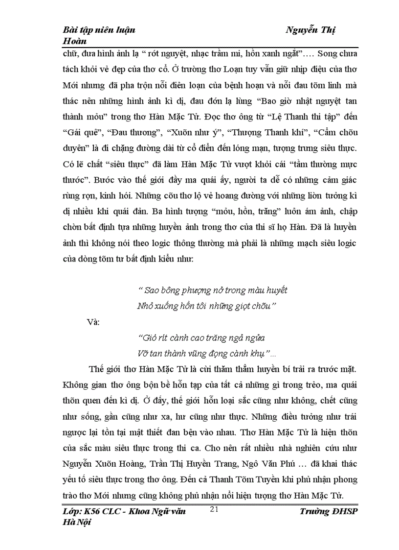 image for page Không gian siêu thực và cảm quan về thế giới trong thơ Thanh Tâm Tuyền