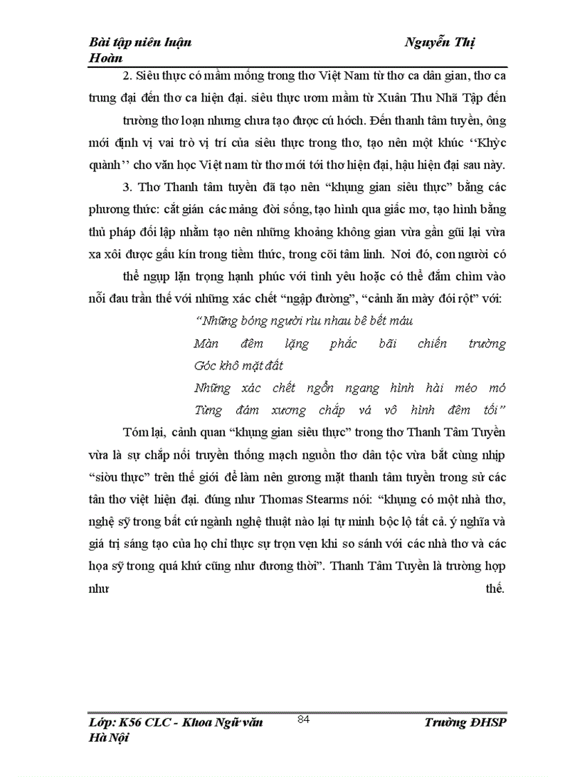 image for page Không gian siêu thực và cảm quan về thế giới trong thơ Thanh Tâm Tuyền