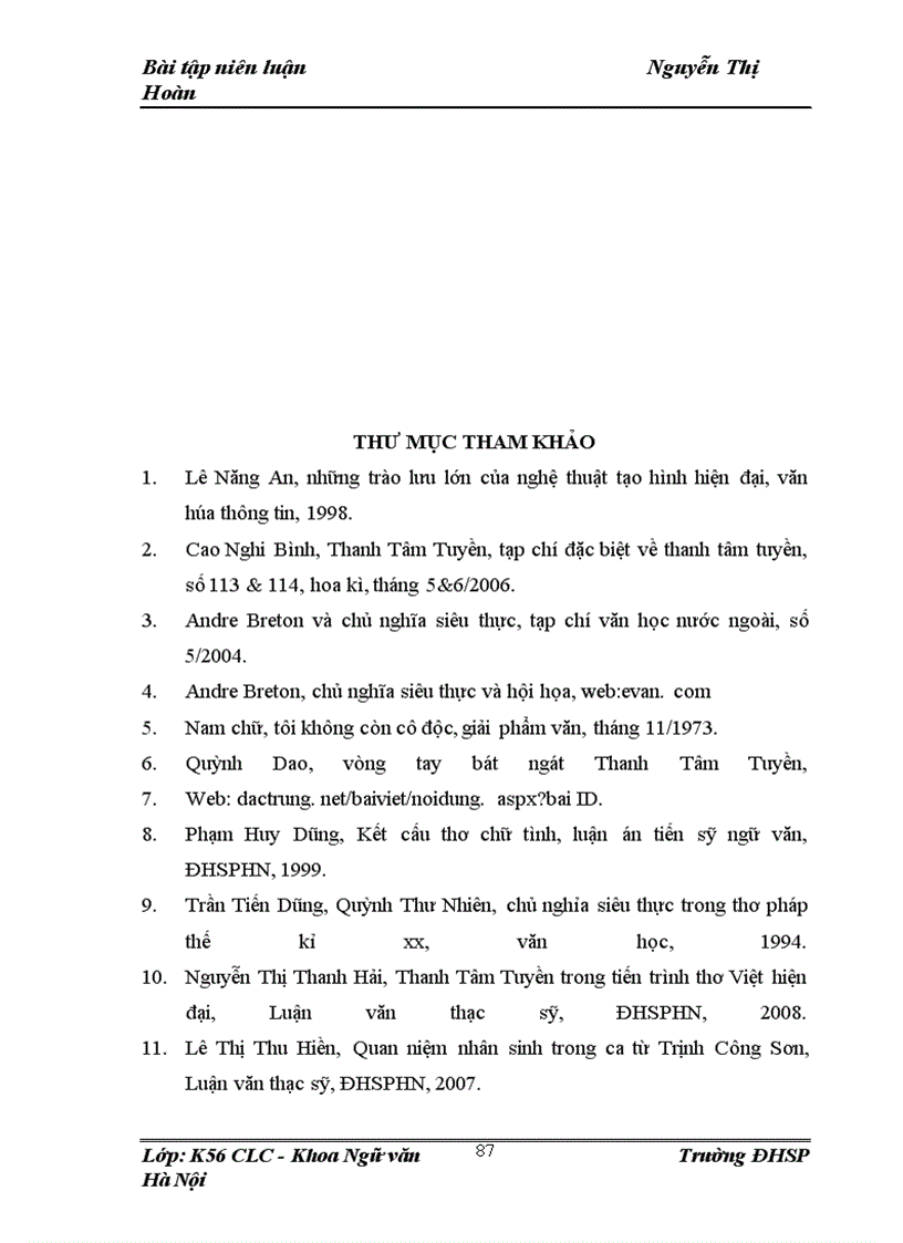 image for page Không gian siêu thực và cảm quan về thế giới trong thơ Thanh Tâm Tuyền