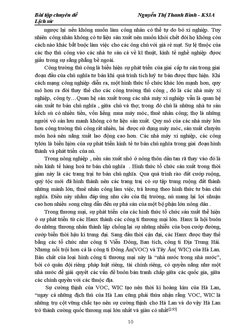 image for page Quá trình phát triển của lực lượng sản xuất Tây Âu thế kỉ XIV –XVIII