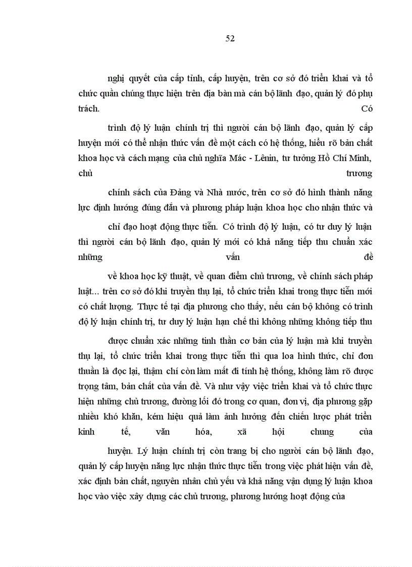 image for page Nâng cao trình độ lý luận chính trị cho đội ngũ cán bộ lãnh đạo, quản lý cấp huyện của tỉnh Cao Bằng trong giai đoạn hiện nay