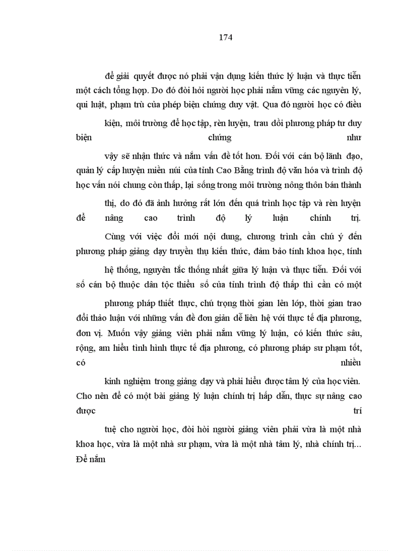 image for page Nâng cao trình độ lý luận chính trị cho đội ngũ cán bộ lãnh đạo, quản lý cấp huyện của tỉnh Cao Bằng trong giai đoạn hiện nay