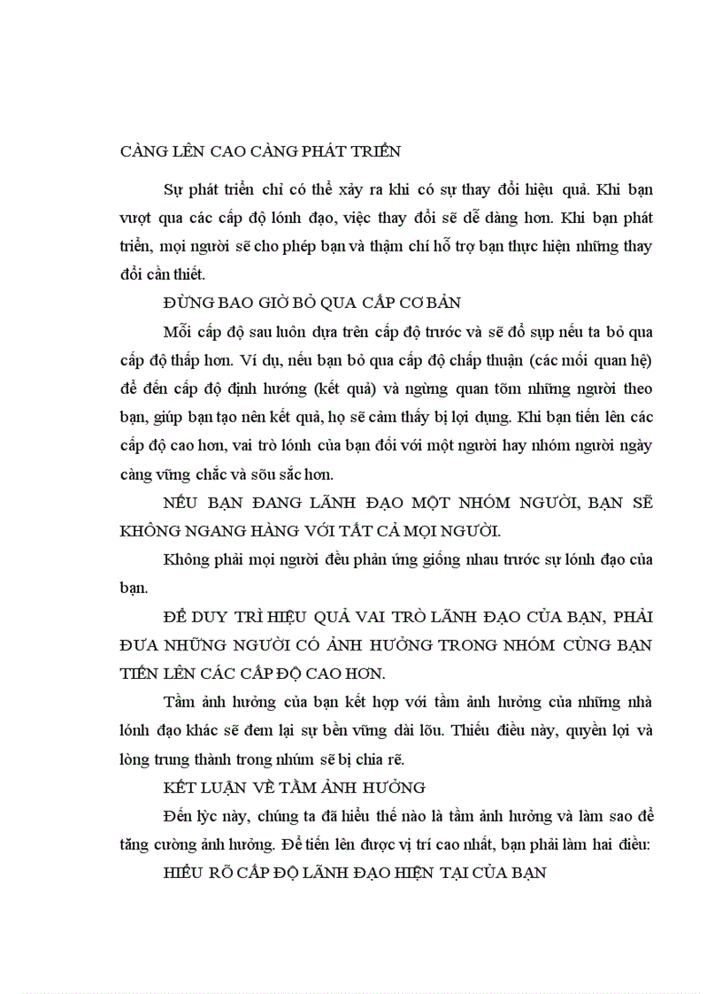 image for page Chìa khoá thành công là khả năng lãnh đạo người khác đi tới thành công.