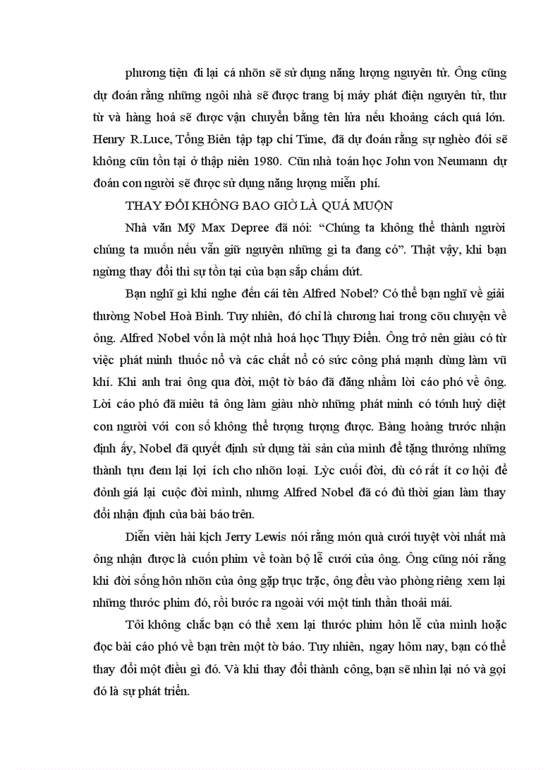 image for page Chìa khoá thành công là khả năng lãnh đạo người khác đi tới thành công.