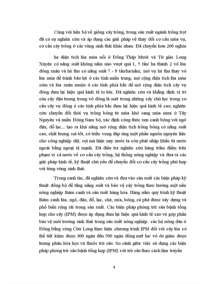 image for page Tiến bộ khoa học công nghệ với sự phát triển nông nghiệp ở nước ta, thực trạng và giải pháp