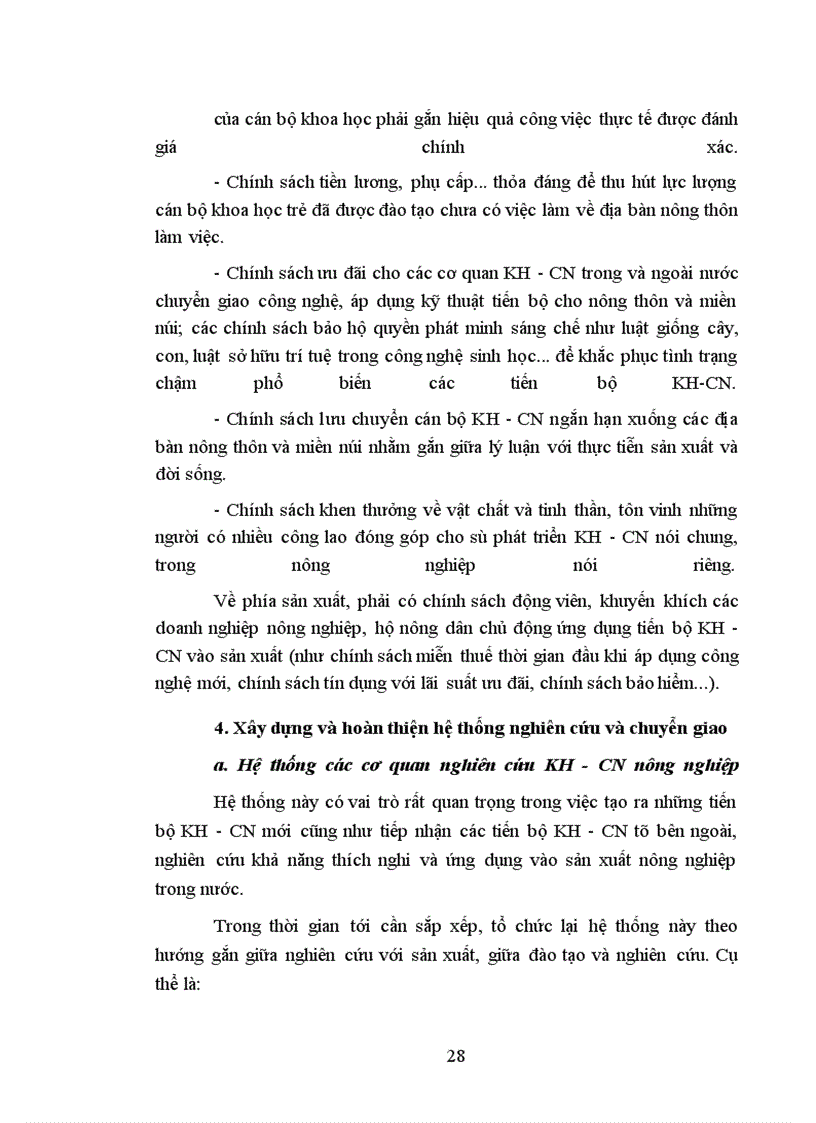 image for page Tiến bộ khoa học công nghệ với sự phát triển nông nghiệp ở nước ta, thực trạng và giải pháp