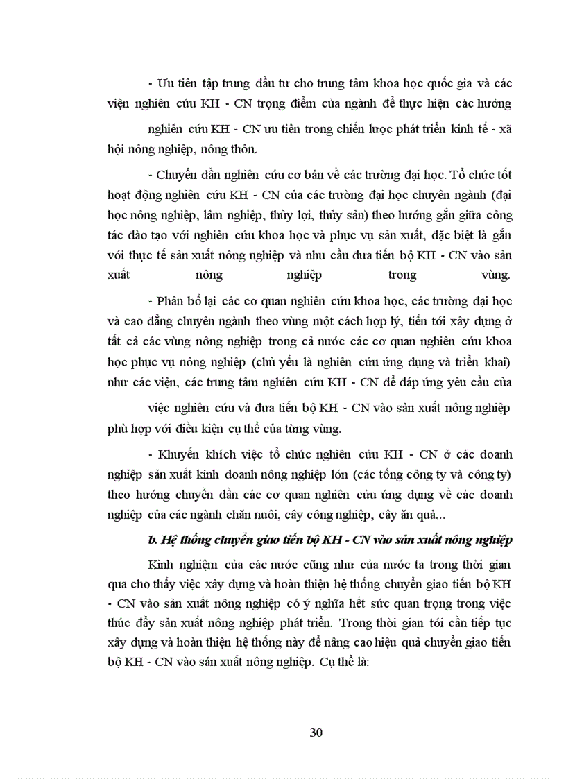 image for page Tiến bộ khoa học công nghệ với sự phát triển nông nghiệp ở nước ta, thực trạng và giải pháp